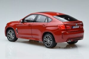 BMW X6M F86 Red Norev 1:18 183242 Diecast - image 6 of 7