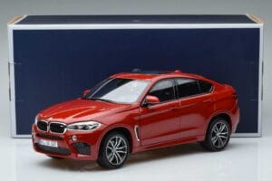 BMW X6M F86 Red Norev 1:18 183242 Diecast - image 7 of 7
