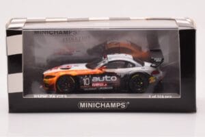 BMW Z4 GT3 #10 C. Pla Team TDS Racing 24 Hours of Spa 2014 Minichamps 1:43 437142010 Diecast - image 4 of 4