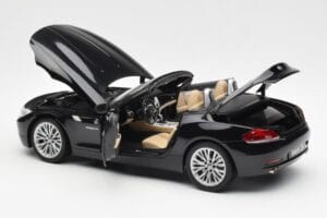 BMW Z4 E89 Spider Black Metallic Kyosho 1:18 08771BK Diecast - image 6 of 9