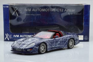 Chevrolet Callaway C12 Corvette MUKO Artcar AUTOart 1:18 71014 Diecast - image 9 of 9