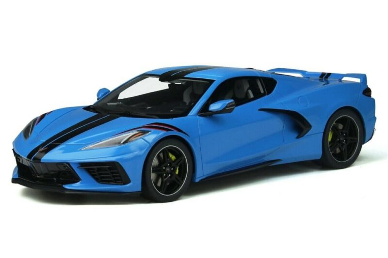 Chevrolet Corvette C8 Rapid Blue GT Spirit 1:18 GT286 Resin