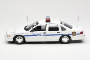 Chevrolet Caprice Cheyenne Police UT Models 1:18 21025 Diecast - image 3 of 6