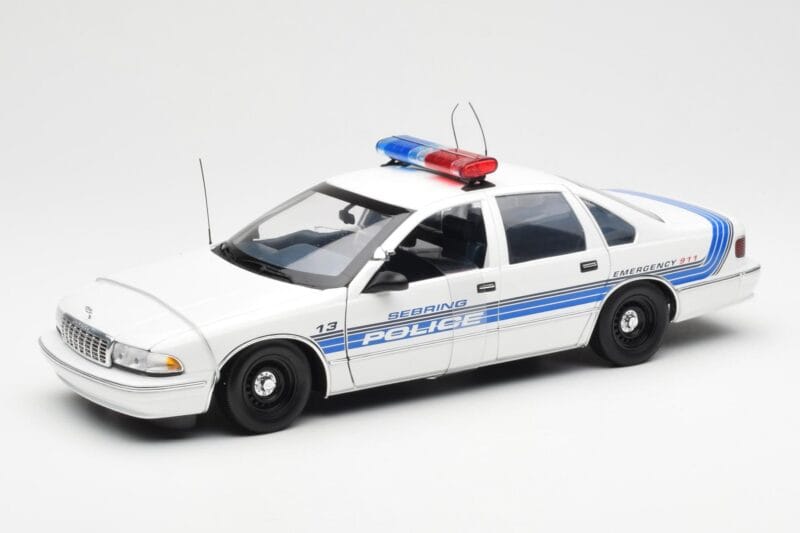 Chevrolet Caprice Sebring Police UT Models 1:18 21029 Diecast