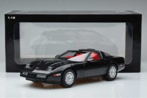 Chevrolet Corvette C4 Black AUTOart 1:18 71242 Diecast - image 8 of 8