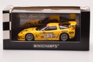 Chevrolet Corvette C5R #3 O. Gavin / J. O'Connell / R. Fellows Sebring 12 Hours 2003 Minichamps 1:43 400031403 Diecast - image 4 of 4