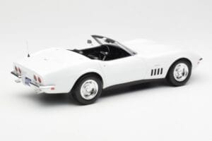 Chevrolet Corvette C3 Convertible Can-Am White Norev 1:18 189038 Diecast - image 2 of 6