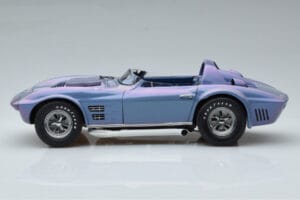 Chevrolet Corvette Grand Sport Roadster Laguna Seca Sky Blue Exoto 1:18 EXPRM00080 Diecast - image 4 of 9
