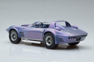 Chevrolet Corvette Grand Sport Roadster Laguna Seca Sky Blue Exoto 1:18 EXPRM00080 Diecast - image 6 of 9