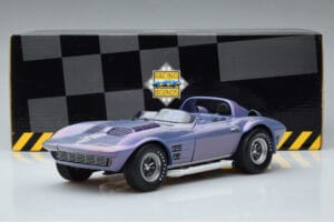 Chevrolet Corvette Grand Sport Roadster Laguna Seca Sky Blue Exoto 1:18 EXPRM00080 Diecast - image 9 of 9
