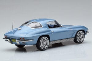 Chevrolet Corvette C2 Sting Ray Blue Norev 1:18 189050 Diecast - image 2 of 6