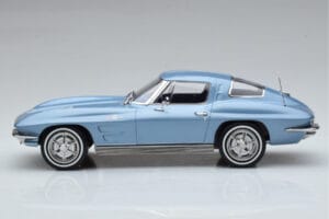 Chevrolet Corvette C2 Sting Ray Blue Norev 1:18 189050 Diecast - image 3 of 6