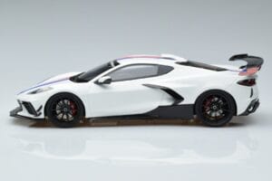 Chevrolet Hennessey Corvette C8 Arctic White GT Spirit 1:18 GT317 Resin - image 3 of 6