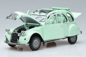 Citroen 2CV 6 Club Green Norev 1:18 181486 Diecast - image 2 of 7