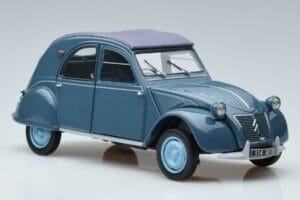 Citroen 2CV AZL Blue Norev 1:18 181485 Diecast - image 5 of 7