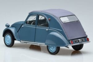 Citroen 2CV AZL Blue Norev 1:18 181485 Diecast - image 6 of 7