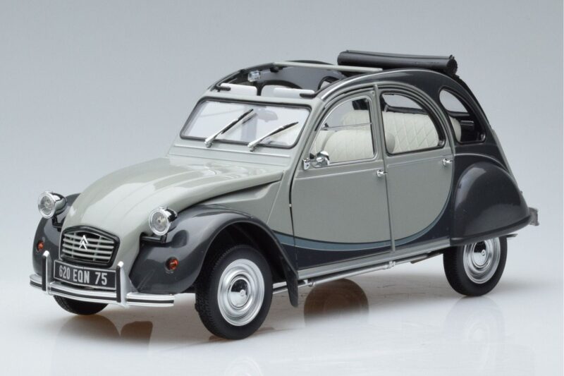 Citroen 2CV Charleston Gray Norev 1:18 Citroen 2CV Charleston Gray Norev 1:18 181487 Diecast