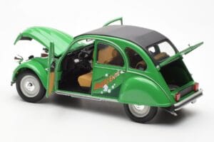 Citroen 2CV Saussente Green Minichamps 1:18 153111503 Diecast - image 5 of 8
