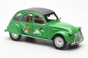 Citroen 2CV Saussente Green Minichamps 1:18 153111503 Diecast - image 6 of 8