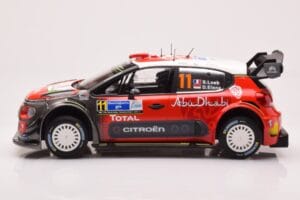Citroen C3 WRC #11 S. Loeb / D. Elena Rally Mexico 2018 Norev 1:18 181638 Diecast - image 3 of 6