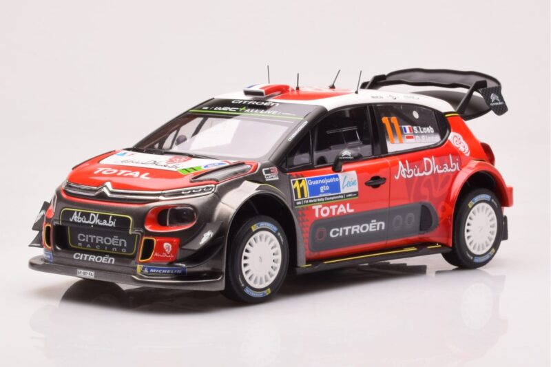 Citroen C3 WRC #11 S. Loeb / D. Elena Rally Mexico 2018 Norev 1:18 Citroen C3 WRC #11 S. Loeb / D. Elena Rally Mexico 2018 Norev 1:18 181638 Diecast