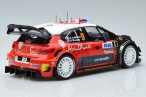 Citroen C3 WRC #9 S. Lefebvre / G. Moreau Tour de Corse 2017 Norev 1:18 181633 Diecast - image 2 of 6