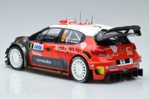 Citroen C3 WRC #9 S. Lefebvre / G. Moreau Tour de Corse 2017 Norev 1:18 181633 Diecast - image 5 of 6