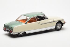 Citroen DS 21 Le Leman Cabriolet Ivory and Green Norev 1:18 181751 Diecast - image 2 of 6