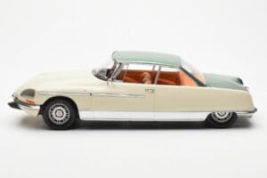Citroen DS 21 Le Leman Cabriolet Ivory and Green Norev 1:18 181751 Diecast - image 3 of 6