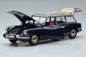 Citroen ID 19 Break Orient Blue Norev 1:18 181770 Diecast - image 2 of 9