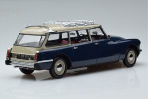 Citroen ID 19 Break Orient Blue Norev 1:18 181770 Diecast - image 3 of 9