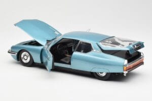 Citroen SM Light Blue Metallic Norev 1:18 181589 Diecast - image 5 of 8