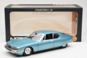 Citroen SM Light Blue Metallic Norev 1:18 181589 Diecast - image 8 of 8