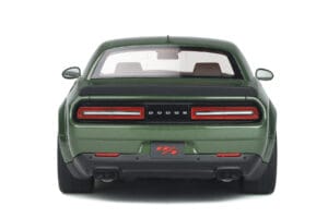 Dodge Challenger R/T SCAT Pack Widebody Green GT Spirit 1:18 GT815 Resin - image 5 of 5