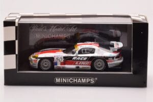 Dodge Viper GTS-R #50 C. Bouchut / Goueslard / Vosse 24 Hours of Le Mans 2002 Minichamps 1:43 400021450 Diecast - image 4 of 4