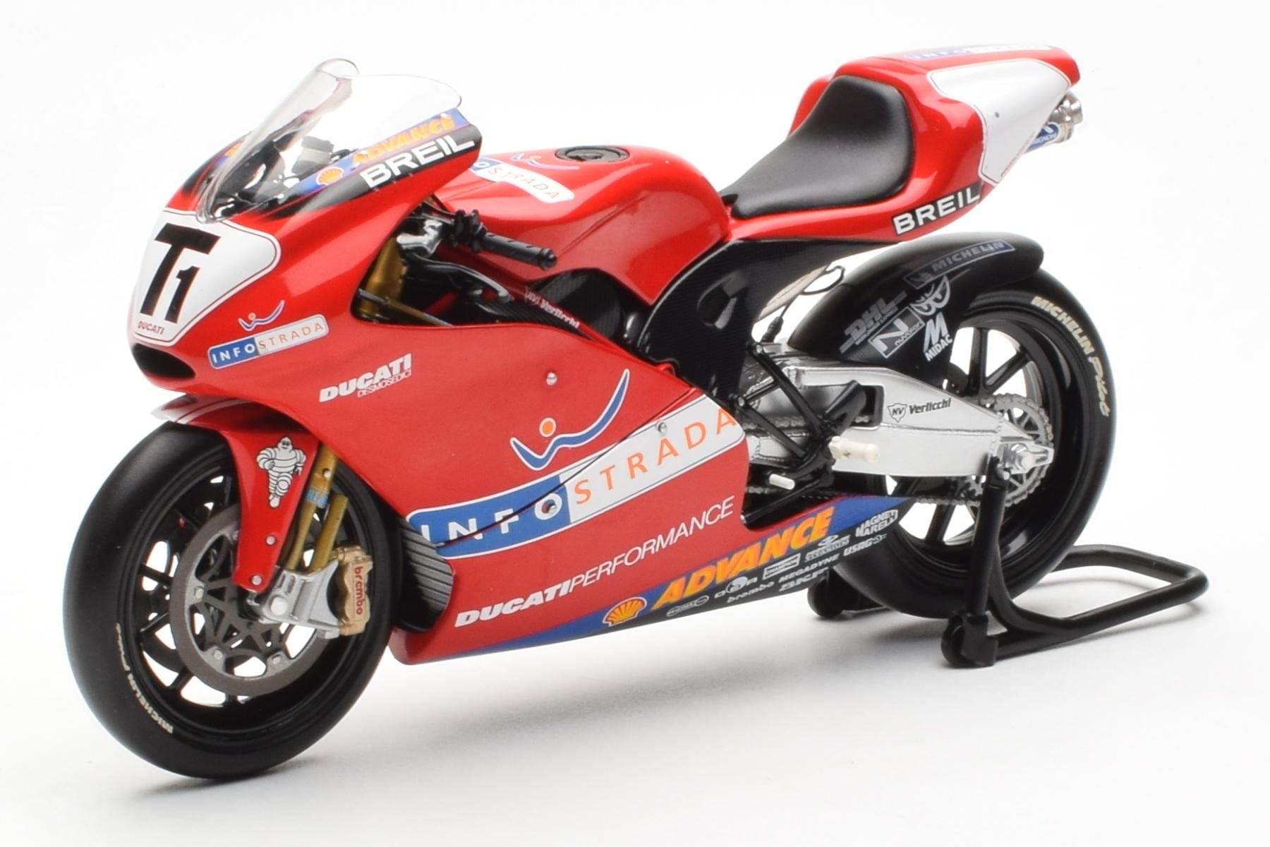 Minichamps Ducati Desmosedici Prova 2002 1:12 Diecast
