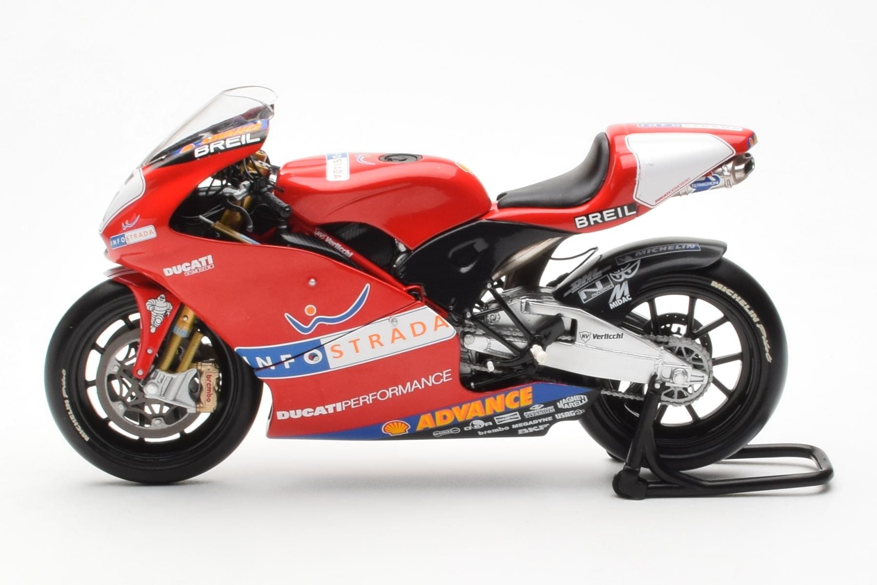 Minichamps Ducati Desmosedici Prova 2002 1:12 Diecast