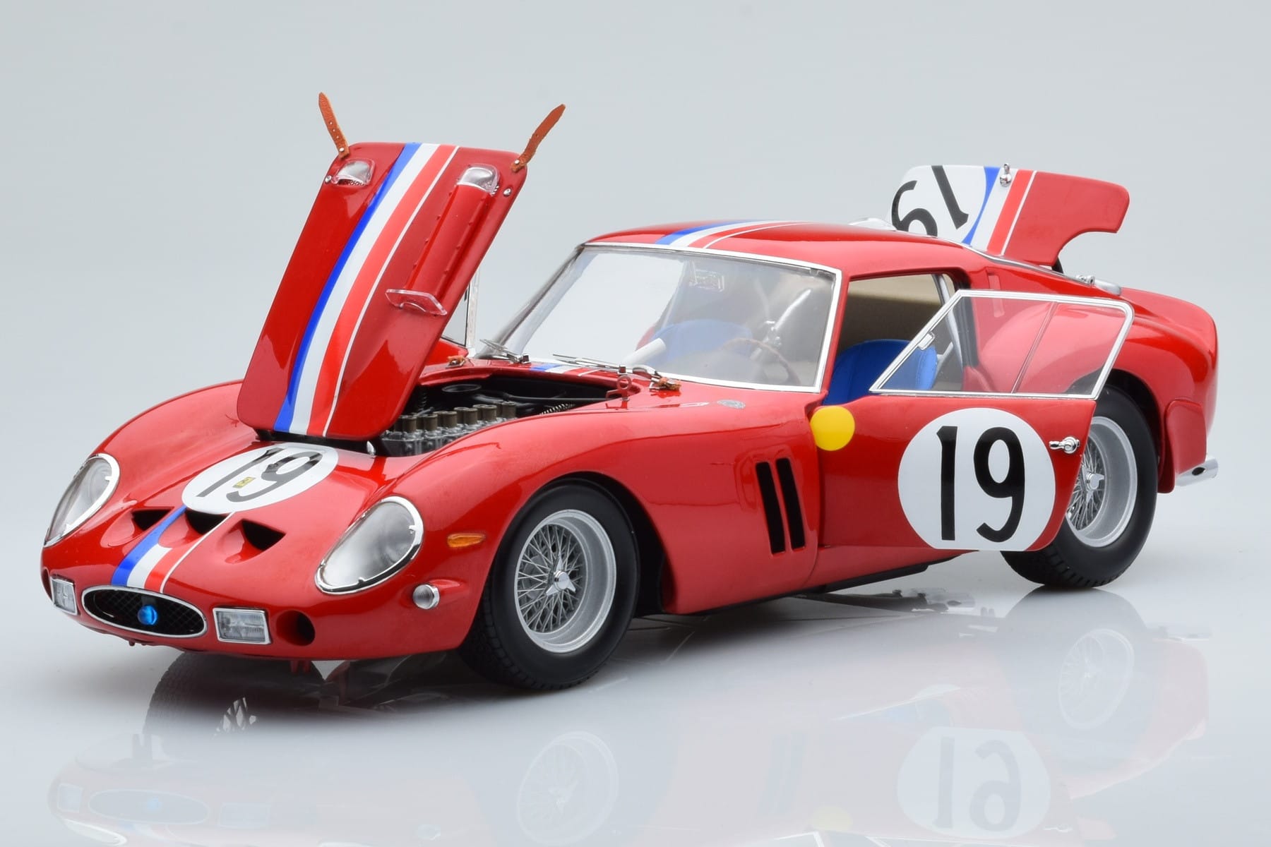 1/24 プロター フェラーリ 250GTO ル・マン 1962 Ferrari 250 GTO #19 24 Hours of Le Mans 1962 Kyosho 1:18