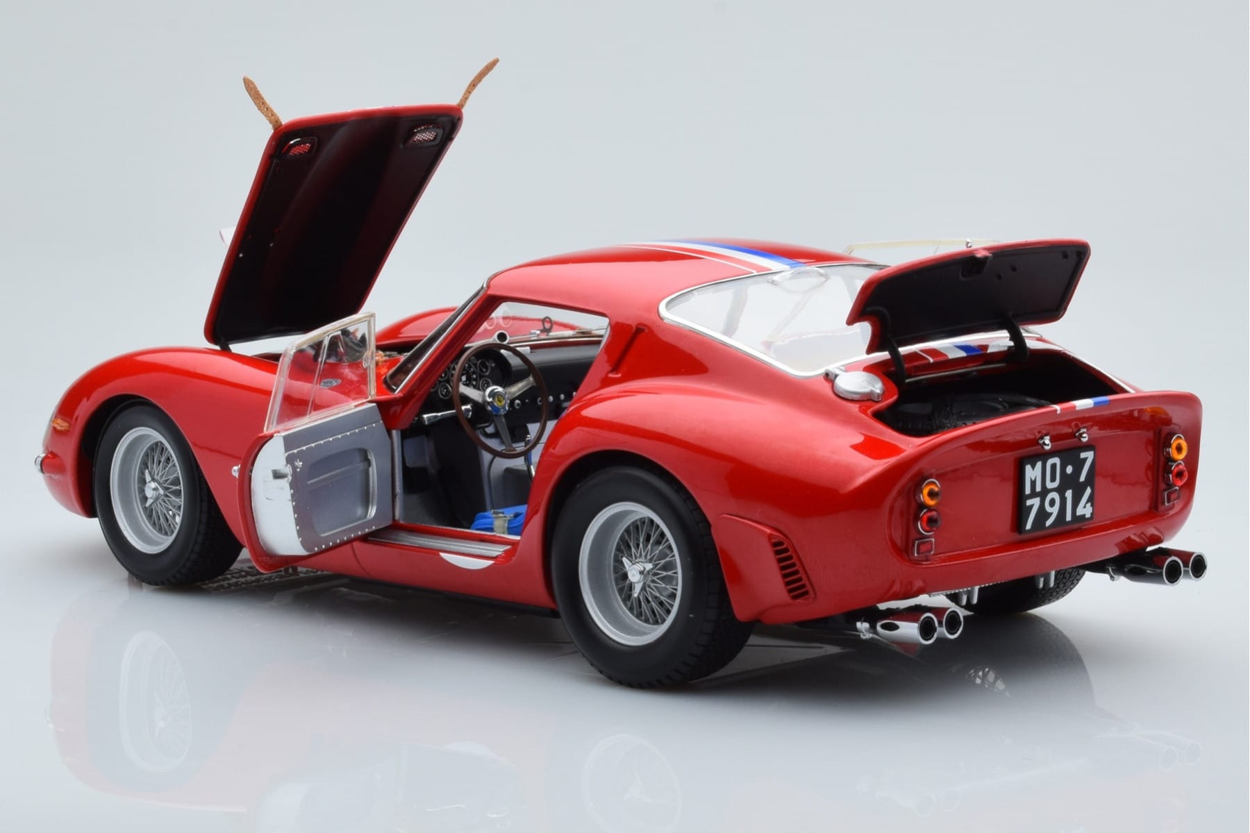 Ferrari 250 GTO #19 24 Hours of Le Mans 1962 Kyosho 1:18