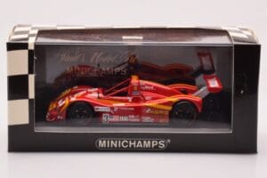 Ferrari 333 SP #3 Moretti Racing G. Moretti / D. Theys / M. Baldi 24 Hours of Le Mans 1997 Minichamps 1:43 430977693 Diecast - image 4 of 4