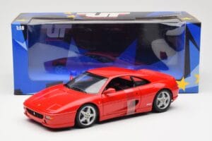 Ferrari F355 Berlinetta Red UT Models 1:18 180074020 Diecast - image 6 of 6