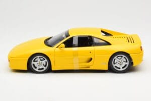 Ferrari F355 Berlinetta Yellow UT Models 1:18 180074021 Diecast - image 3 of 6