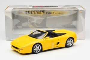 Ferrari F355 Spider Yellow UT Models 1:18 180074031 Diecast - image 6 of 6