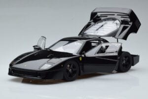 Ferrari F40 Lightweight Black Kyosho 1:18 08412BK Diecast - image 2 of 12