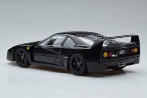 Ferrari F40 Lightweight Black Kyosho 1:18 08412BK Diecast - image 7 of 12