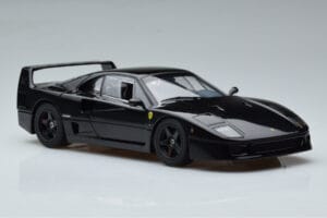 Ferrari F40 Lightweight Black Kyosho 1:18 08412BK Diecast - image 8 of 12