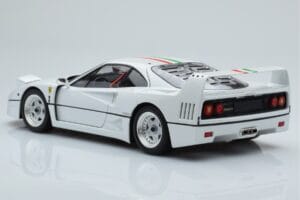 Ferrari F40 Pearl White Italy Kyosho 1:18 08416PWT-G Diecast - image 7 of 8