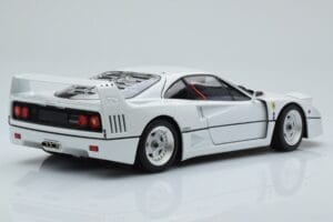 Ferrari F40 Pearl White Kyosho 1:18 08416PW-G Diecast - image 3 of 8