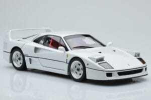 Ferrari F40 Pearl White Kyosho 1:18 08416PW-G Diecast - image 6 of 8