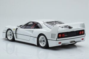 Ferrari F40 Pearl White Kyosho 1:18 08416PW-G Diecast - image 7 of 8